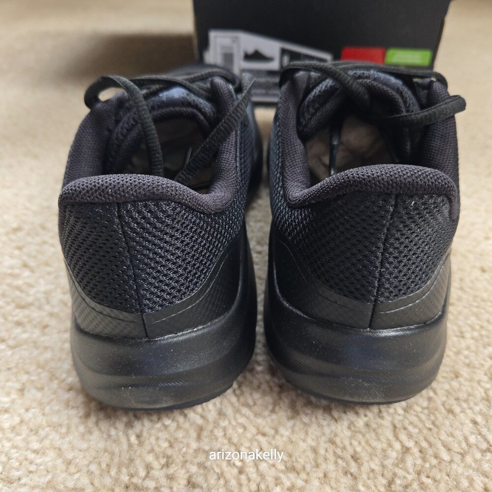 NIB Under Armour Charged Pursuit 4 Running Shoes Sneakers Black/Black {Size 8} - Picture 6 of 8
